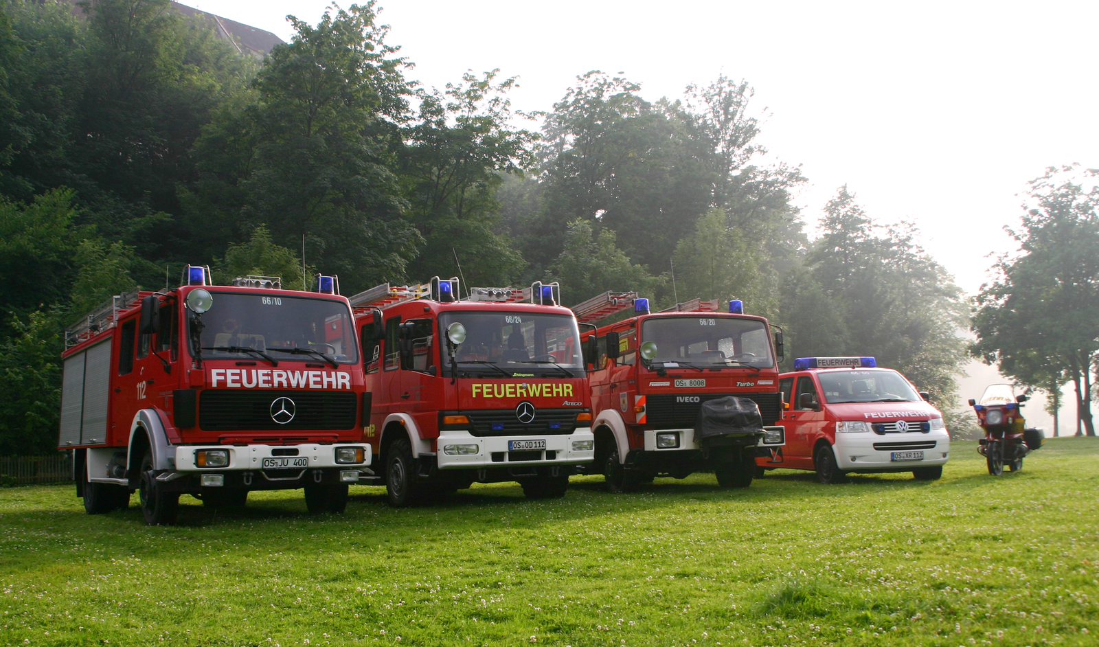 Fahrzeughalle der Feuerwehr Bad Iburg